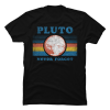 pluto never forget t shirt